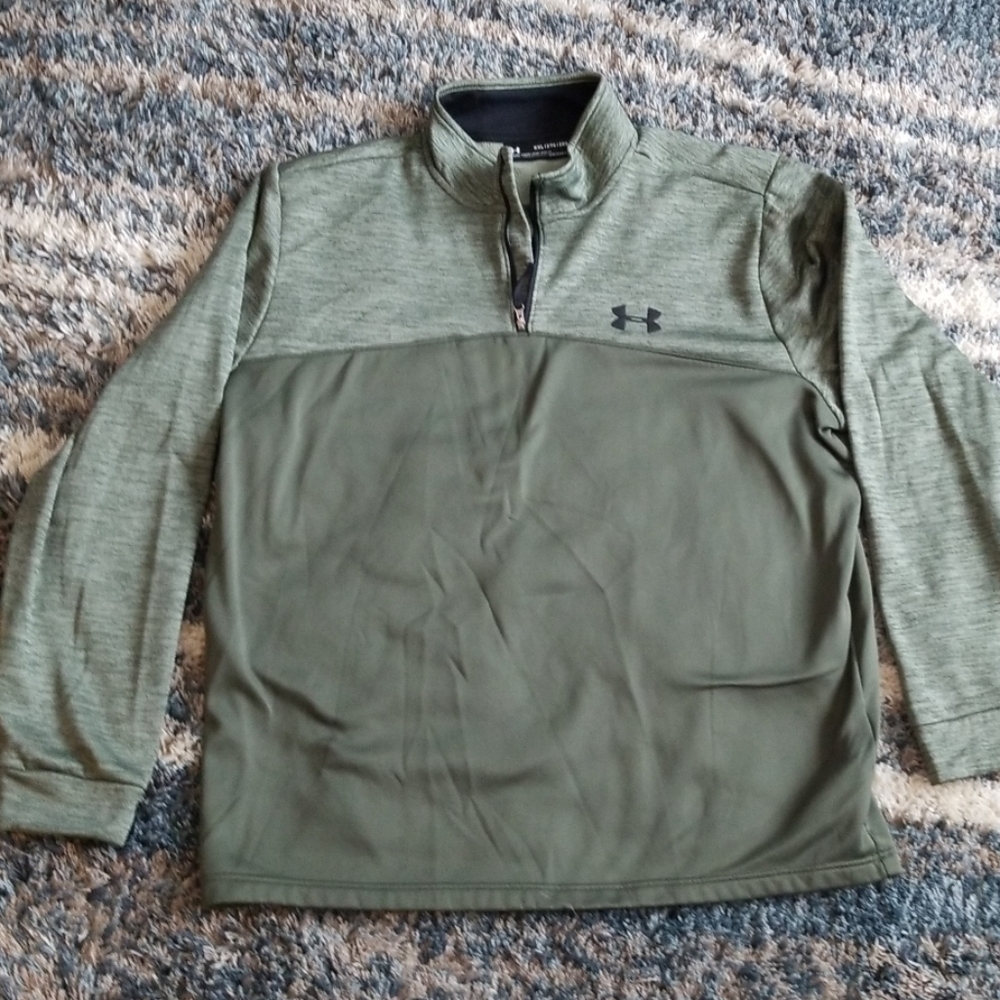 Under armour men's quarter zip sweatshirt.